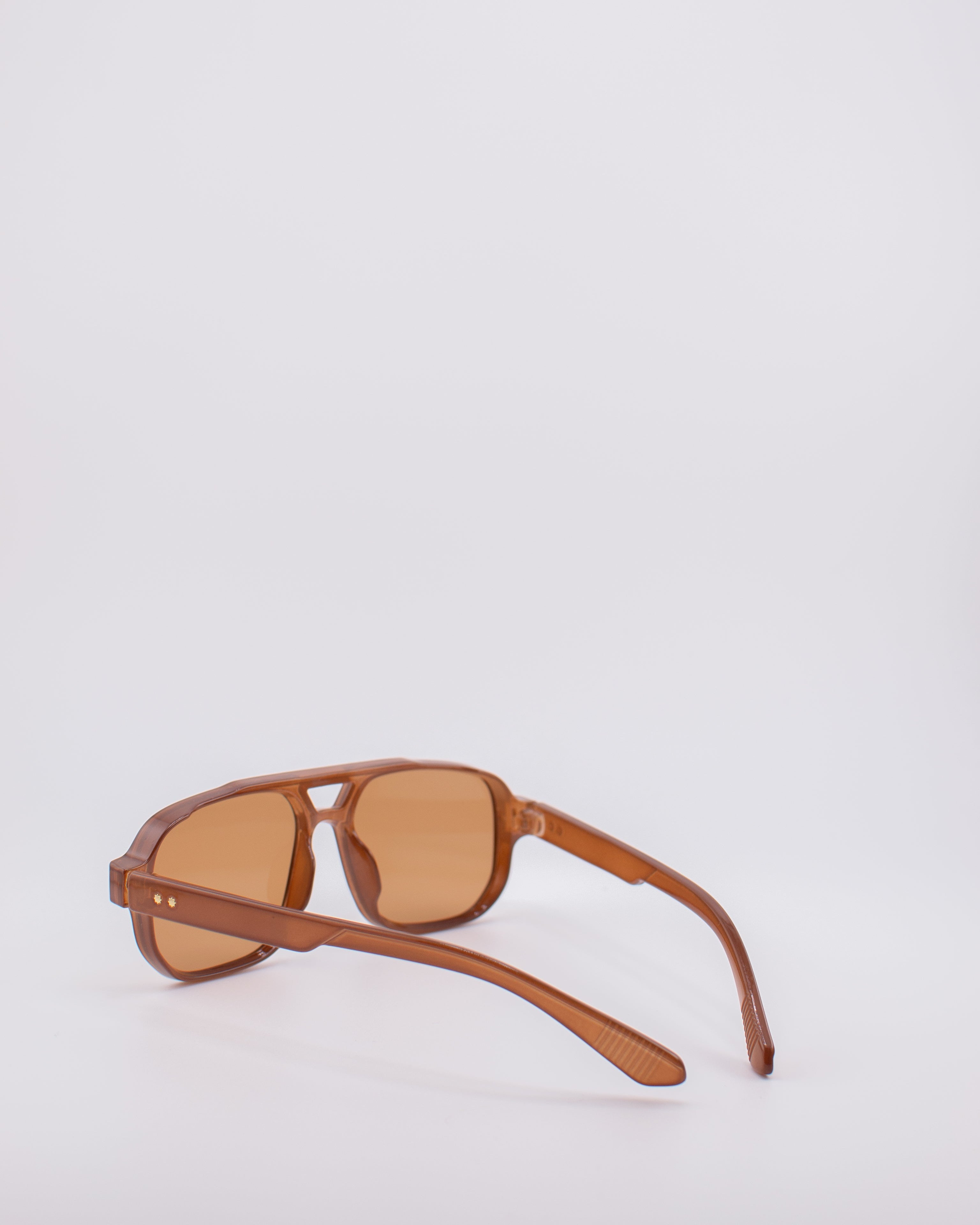 Chestnut Double Bridge Sunglasses