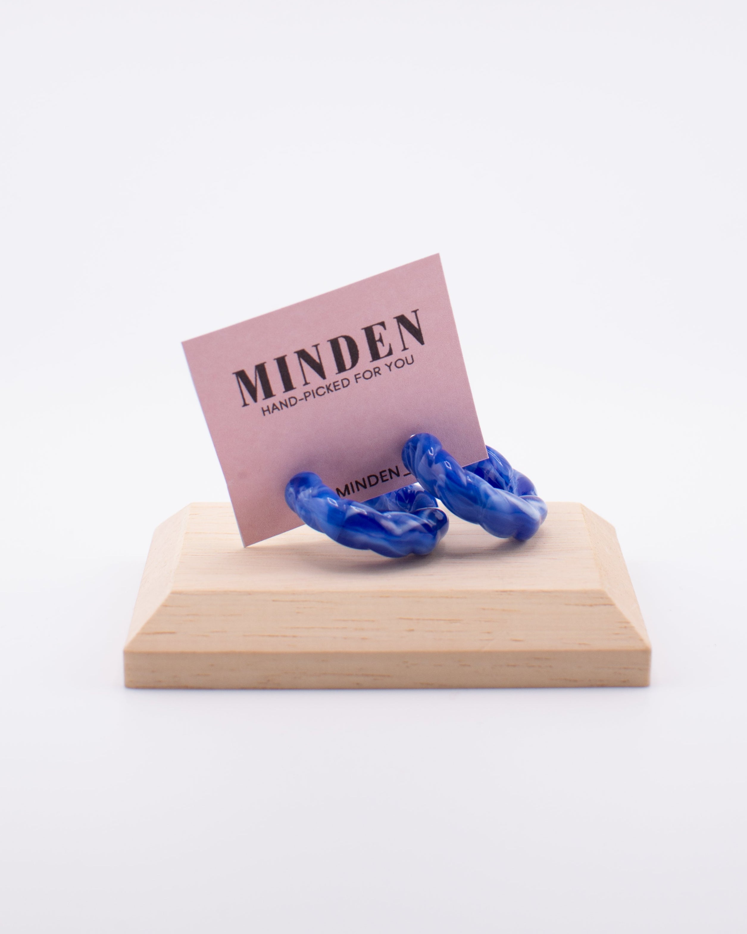 Ocean's Whisper Hoop Earrings