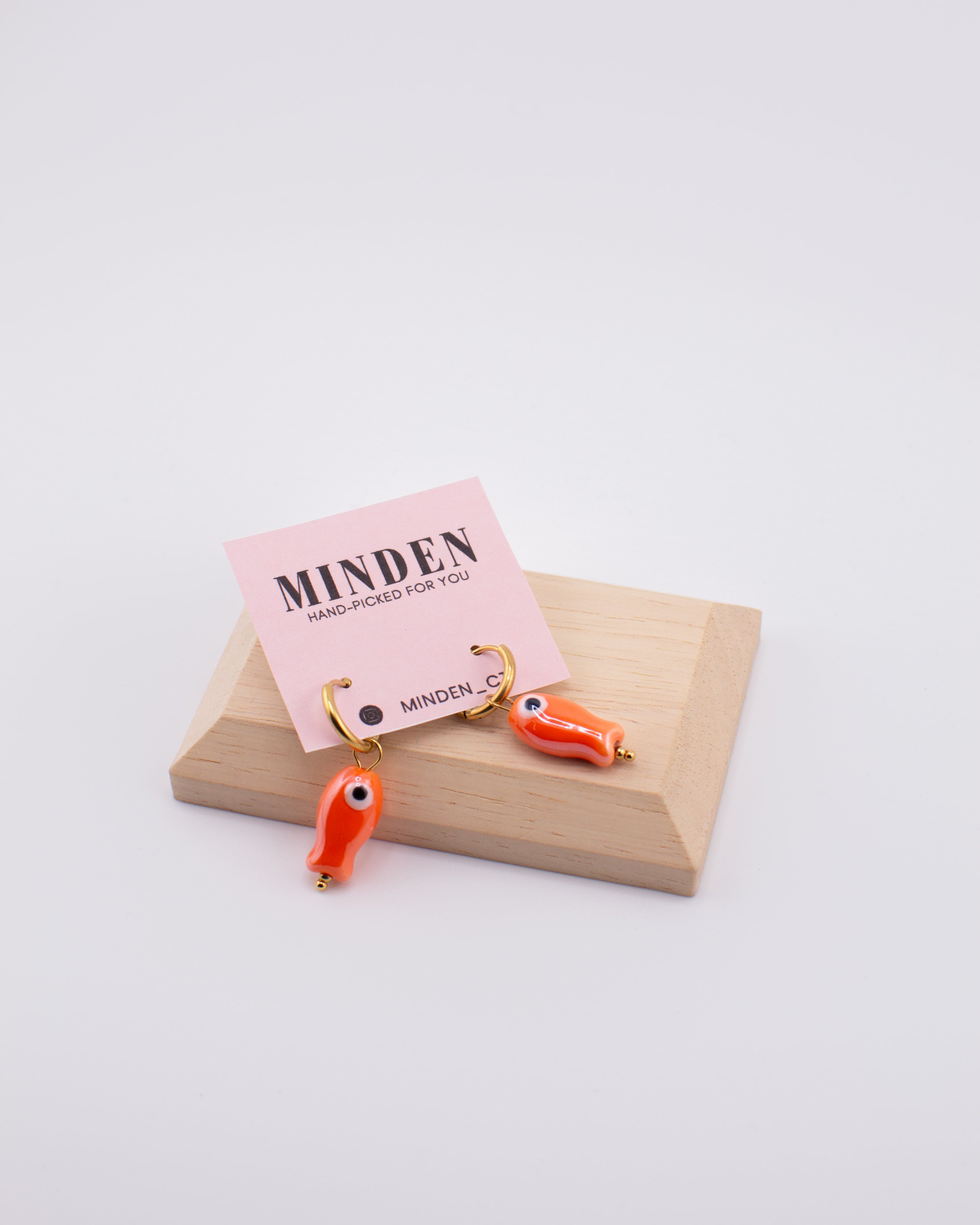 Porcelain Fishy Earrings