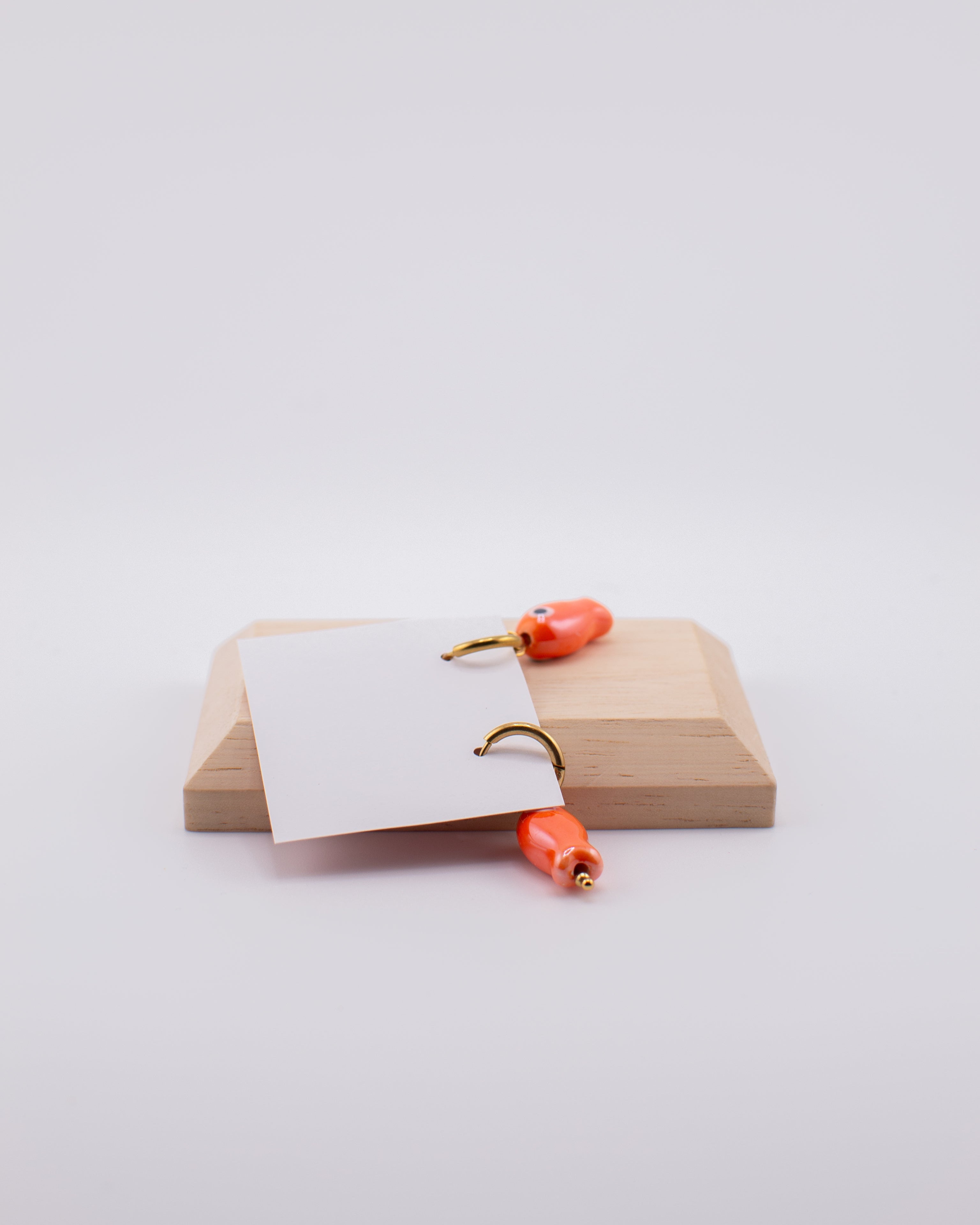 Porcelain Fishy Earrings