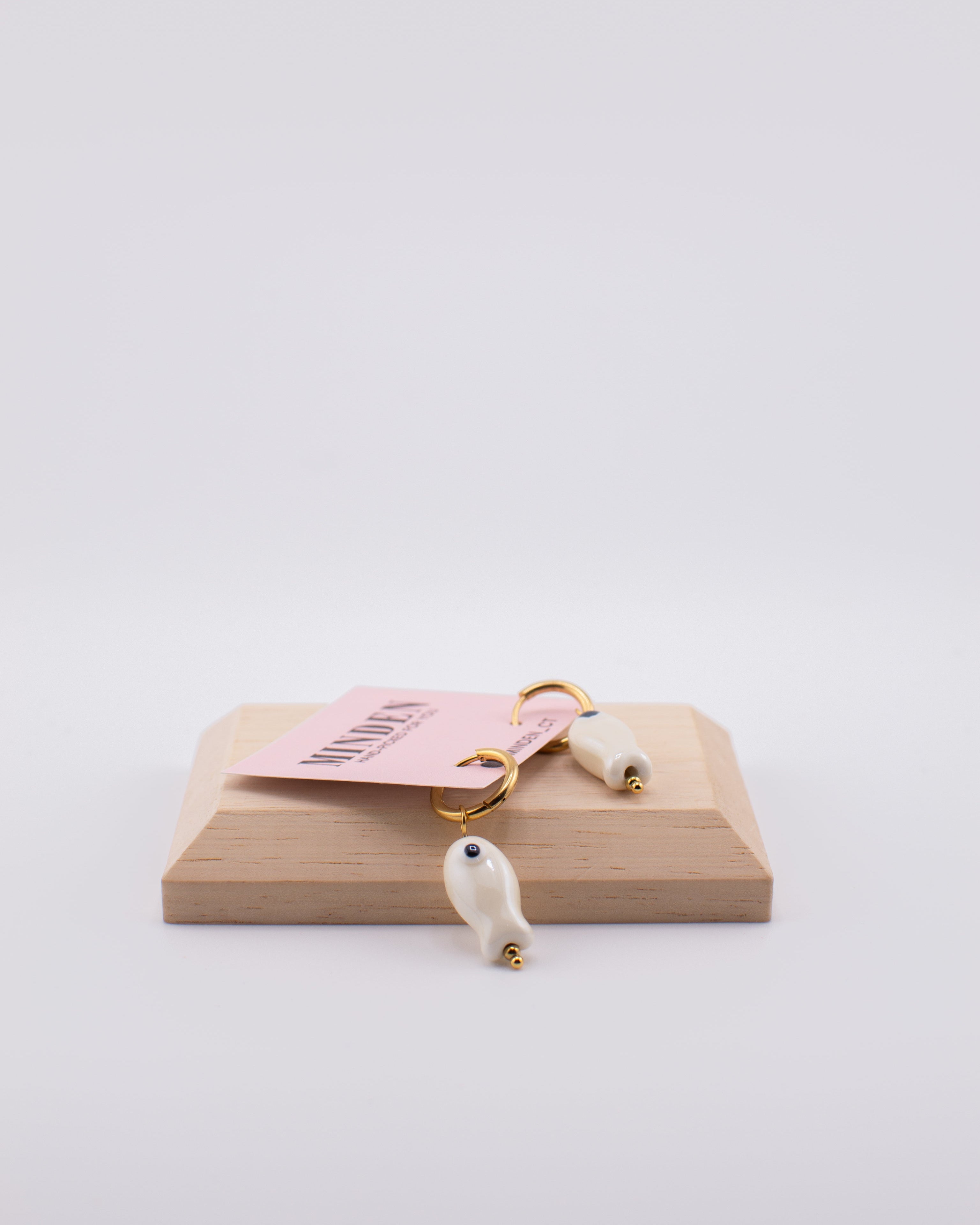 Porcelain Fishy Earrings