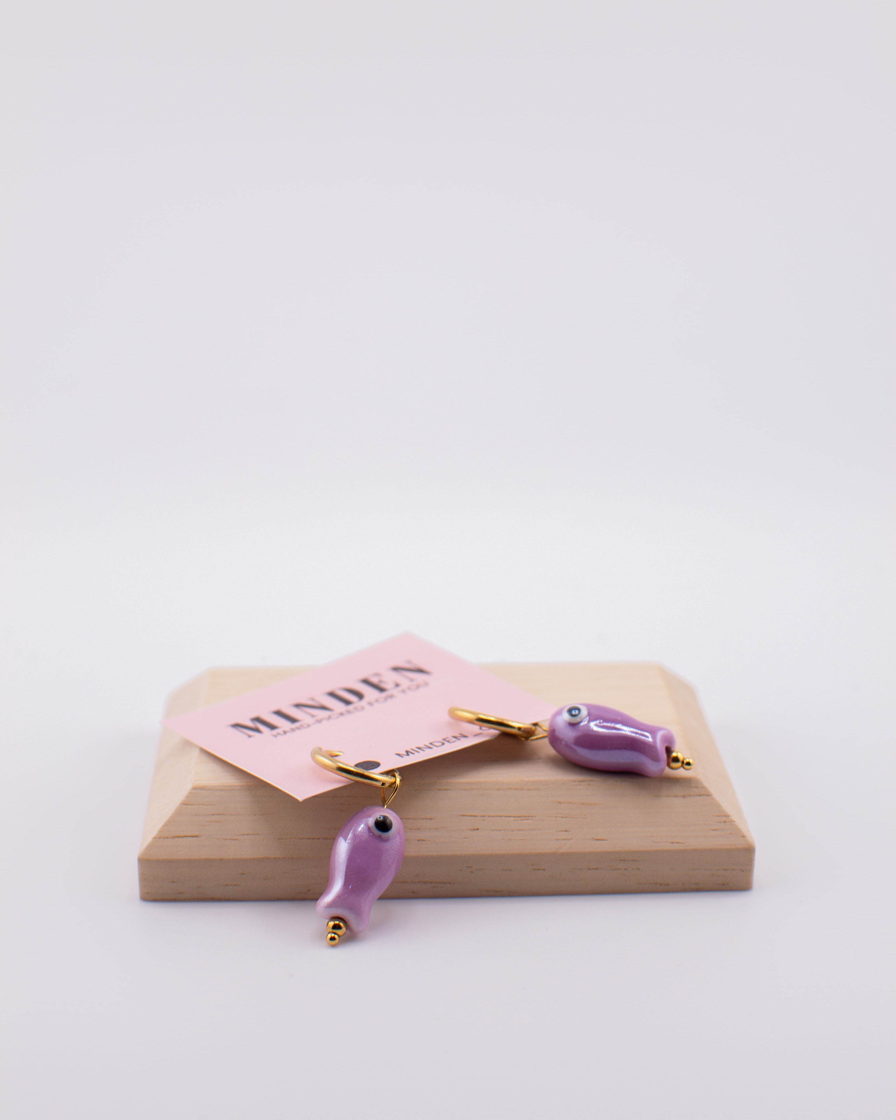 Porcelain Fishy Earrings