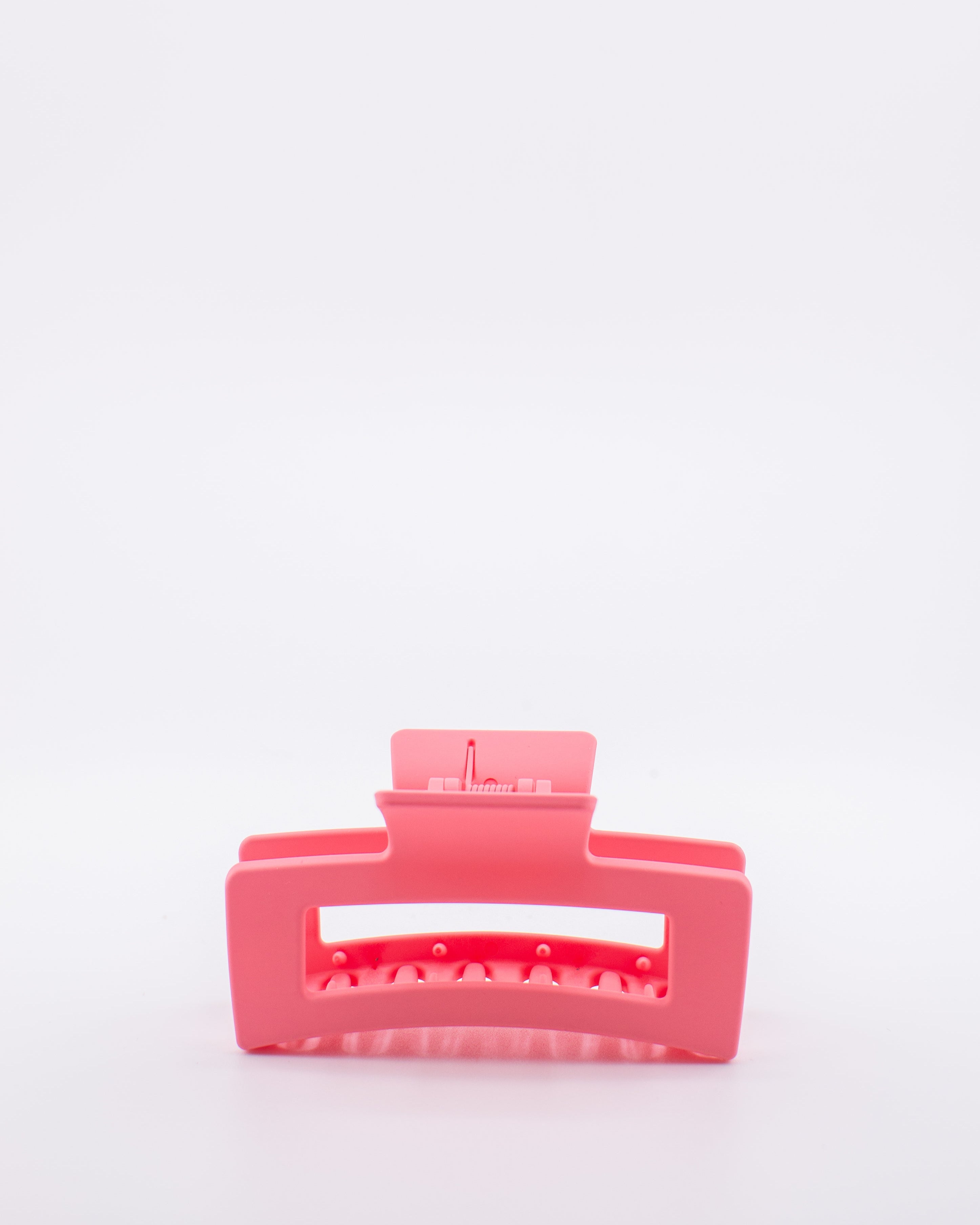 Candy Pastel Coral Pink Claw Clip