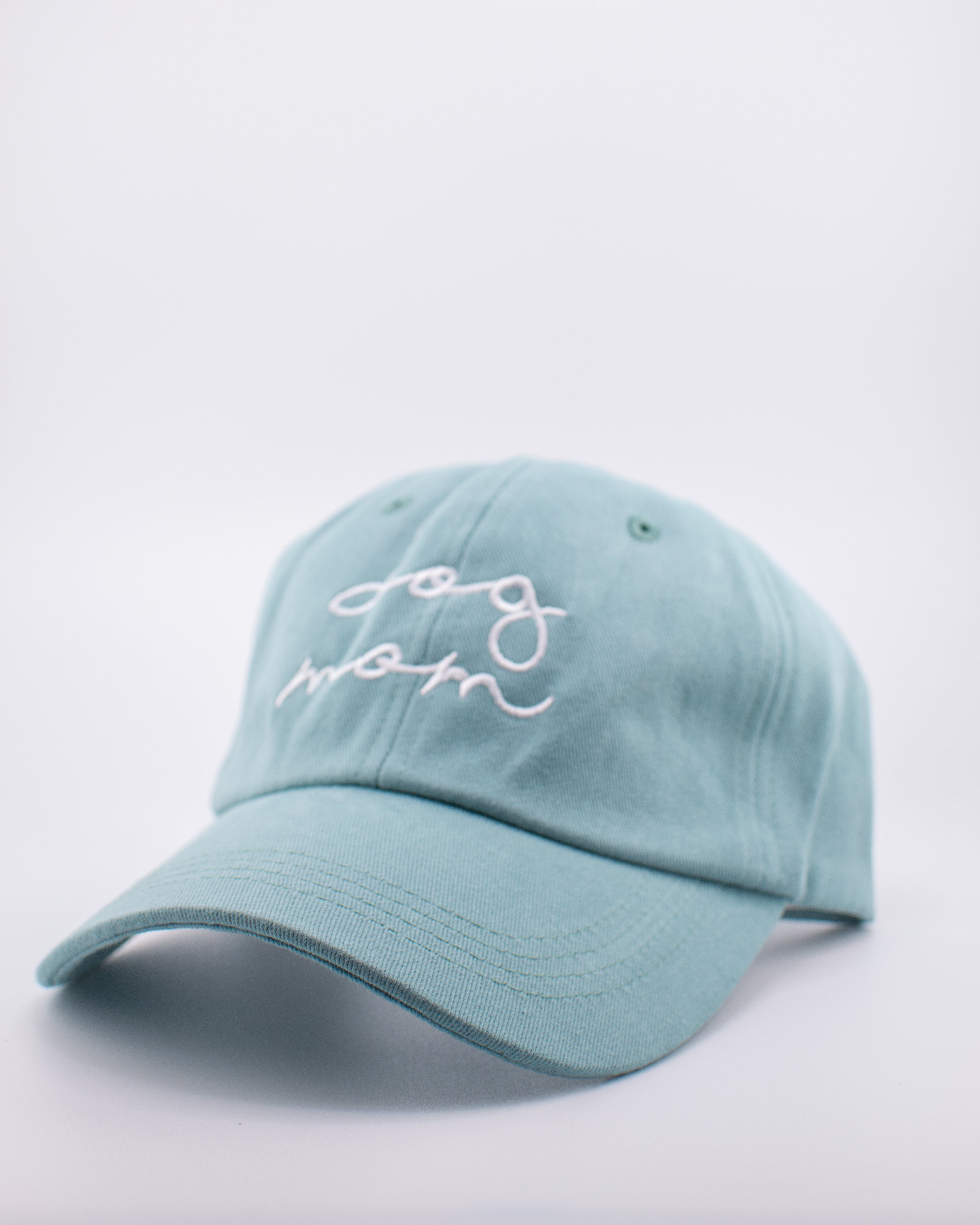 Dog Mom Baseball Cap- Sea Green