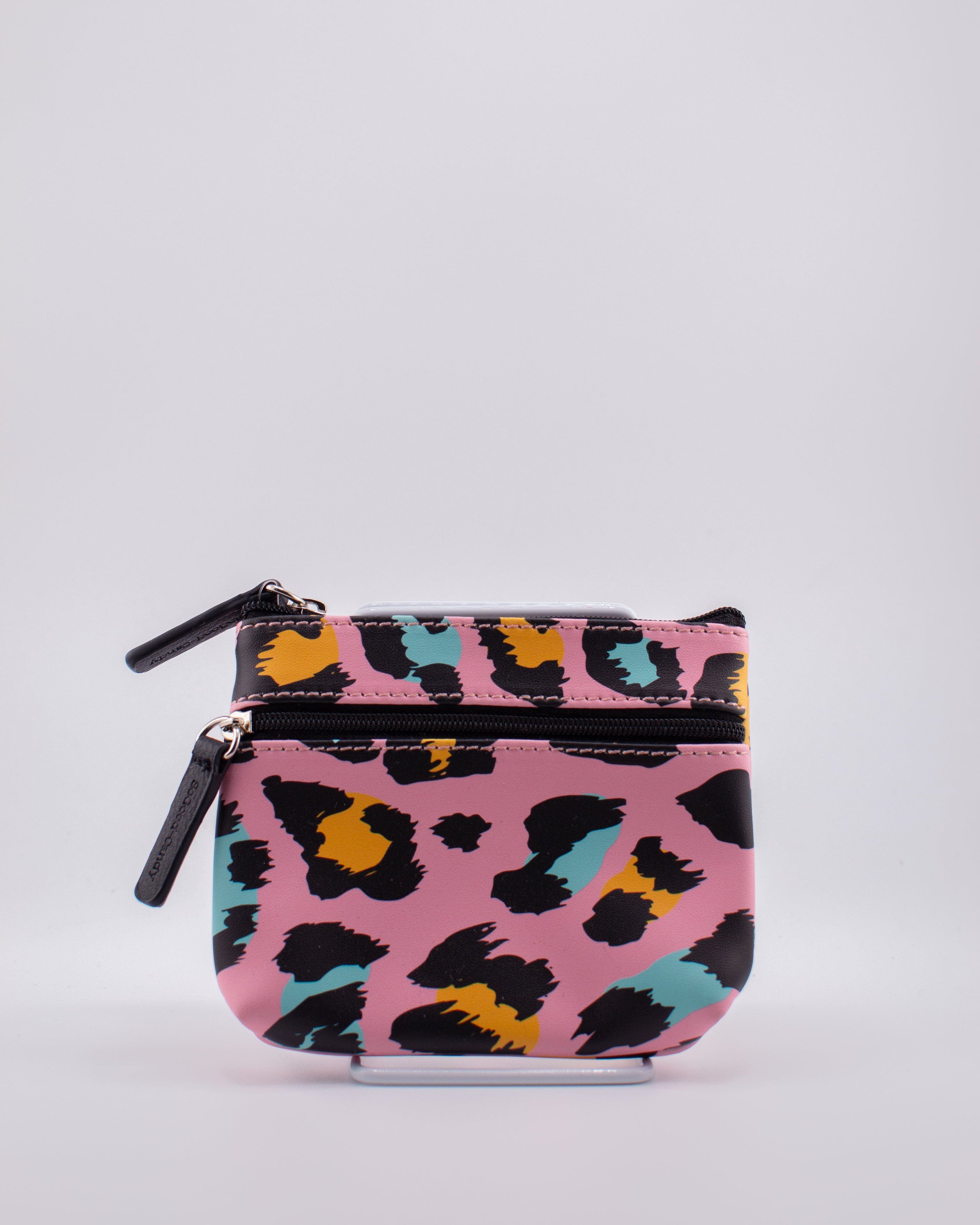 Pink Cheetah  Coin Purse