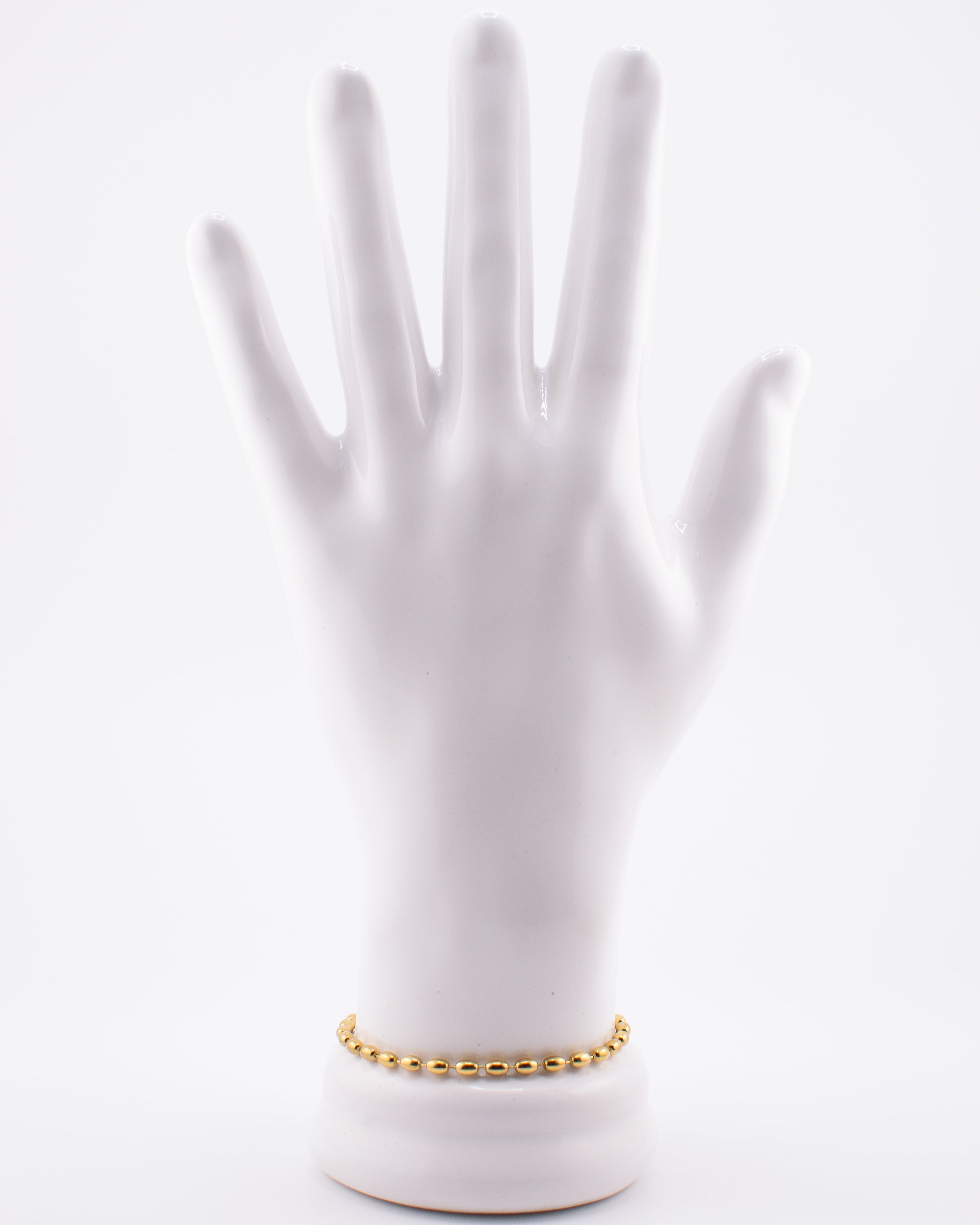 Gold Blated Thin Strap Bracelet