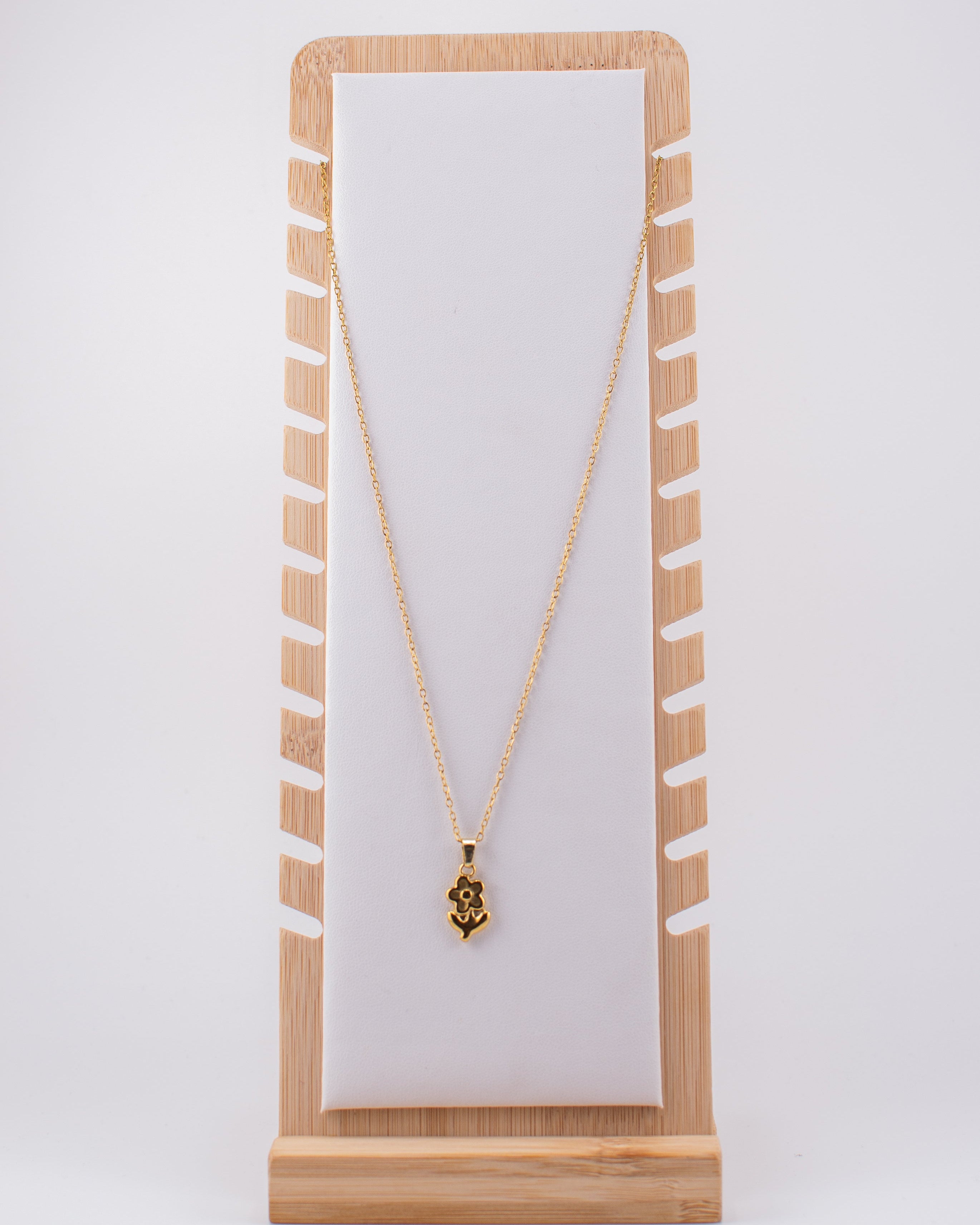 18k Gold Plated Flower Pendant