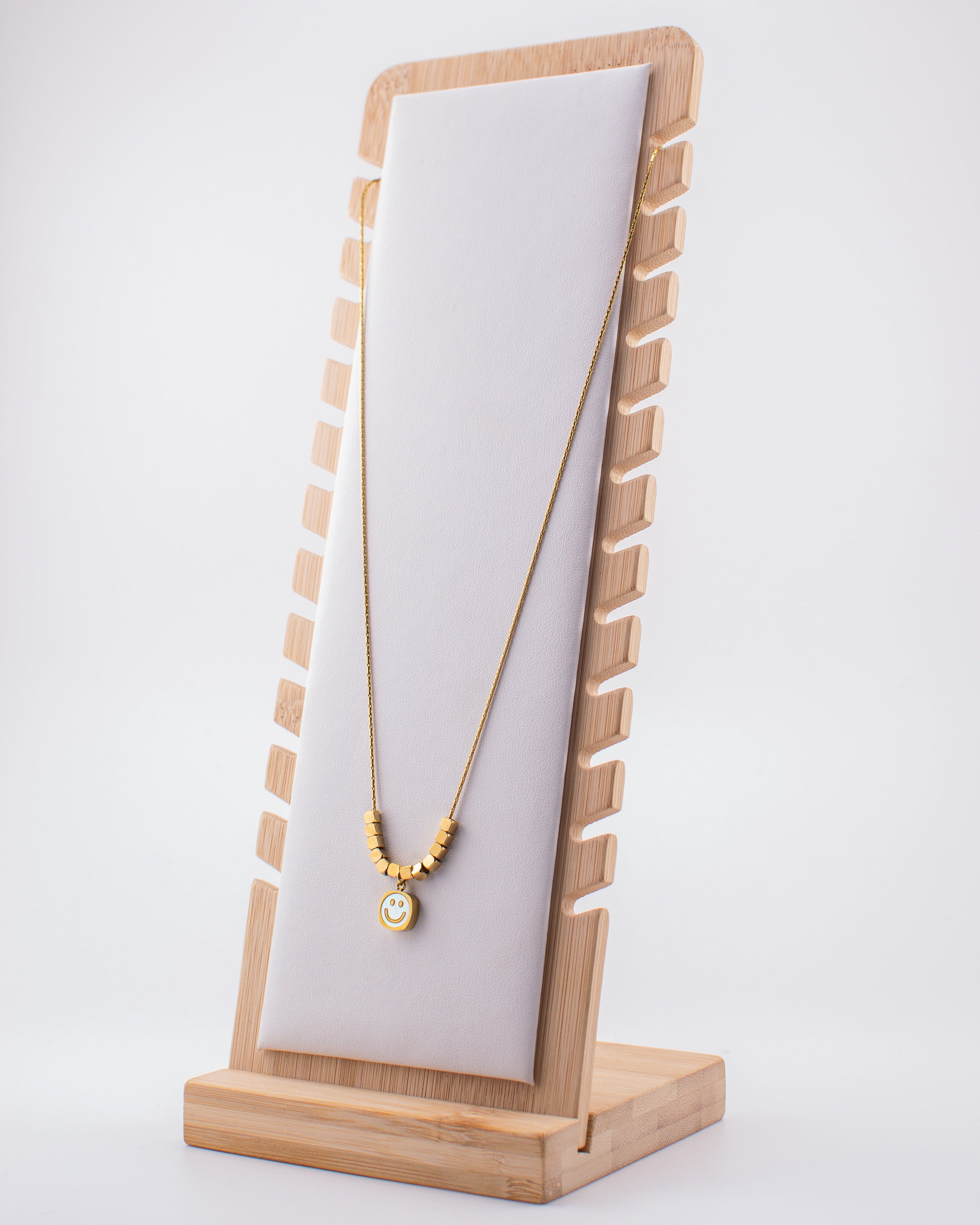 18k Gold Plated Smiley Pendant