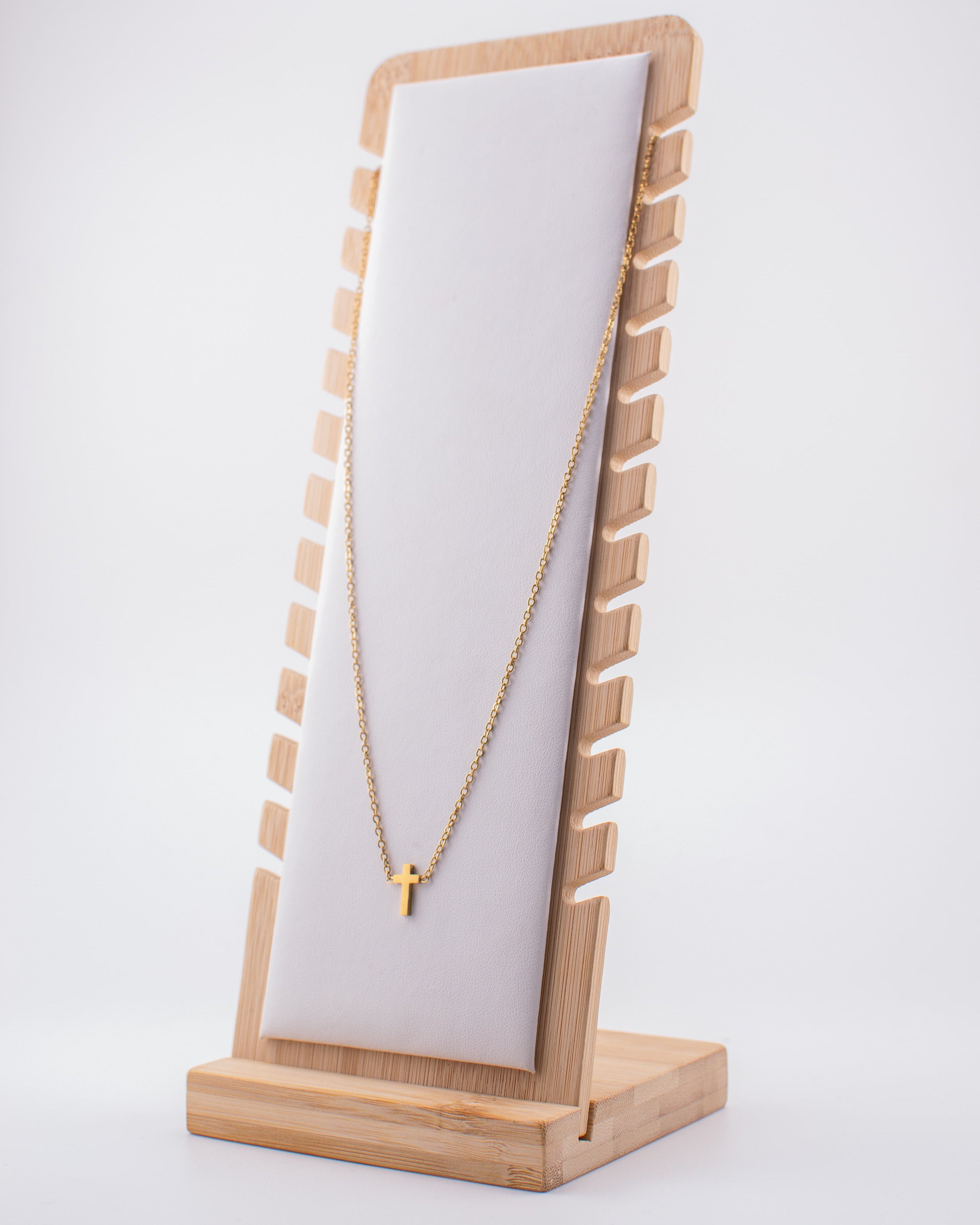 18K Gold Plated Cross Pendant